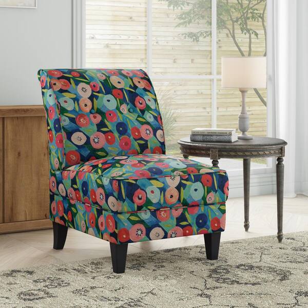 small floral chair