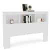 Polifurniture Madison 4-Piece White Wood Queen Size Bedroom Set 402305430001