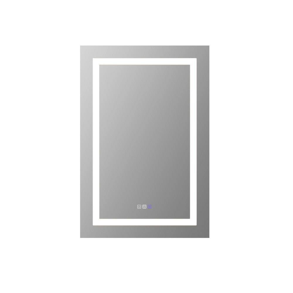 24.00 in. W x 5.25 in. H Silver Right Rectangular Aluminum Medicine Cabinet with Mirror price history on PriceWatchPro