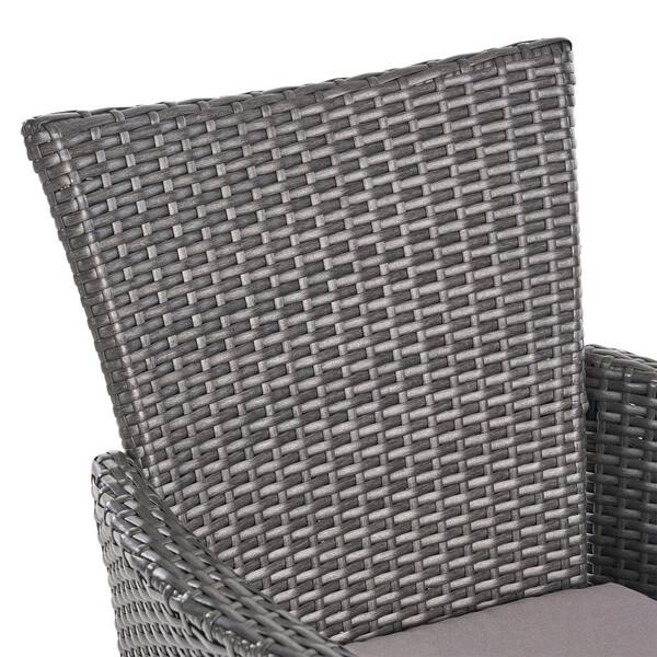 Hartington juliana 8 seater rattan dining set best sale in grey