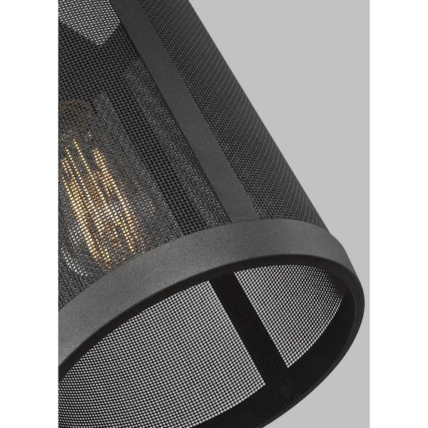 Gereon 1-Light Black Pendant