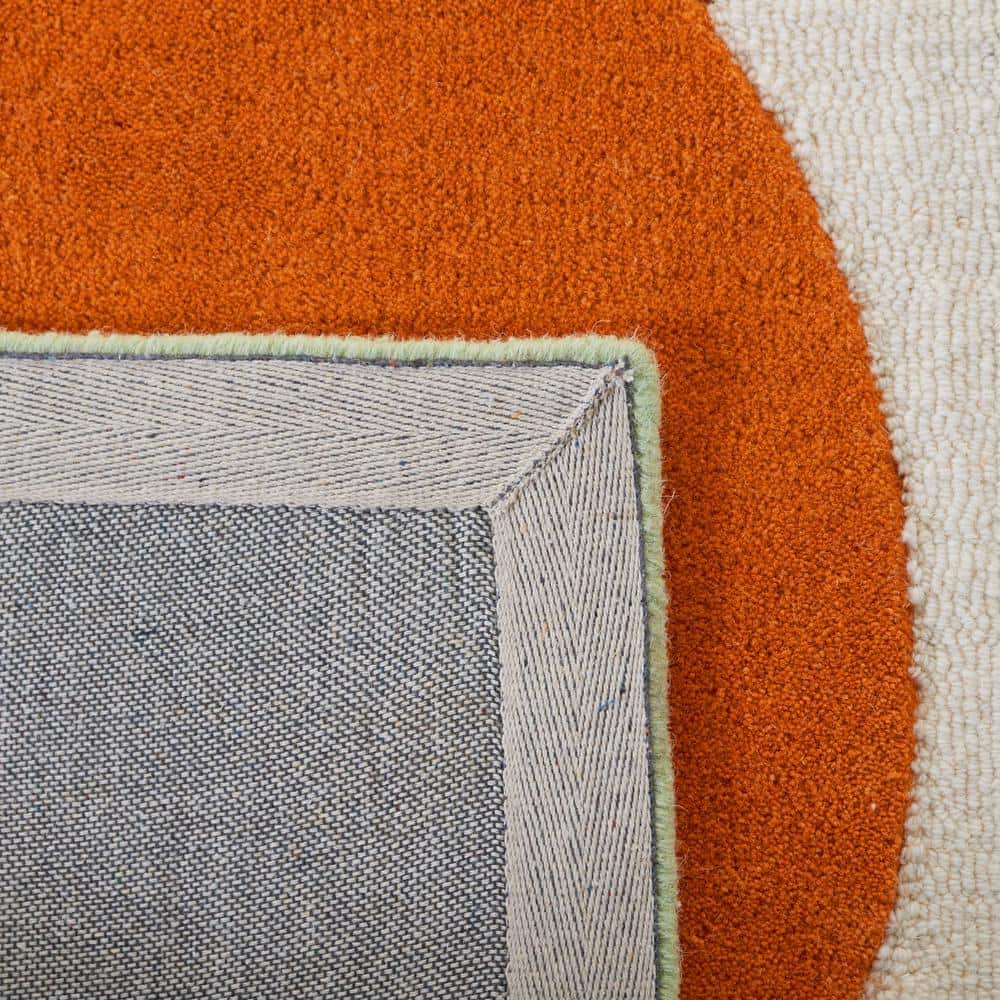 Rodeo Drive Green and Black Wool Hand-Tufted Runner Rug