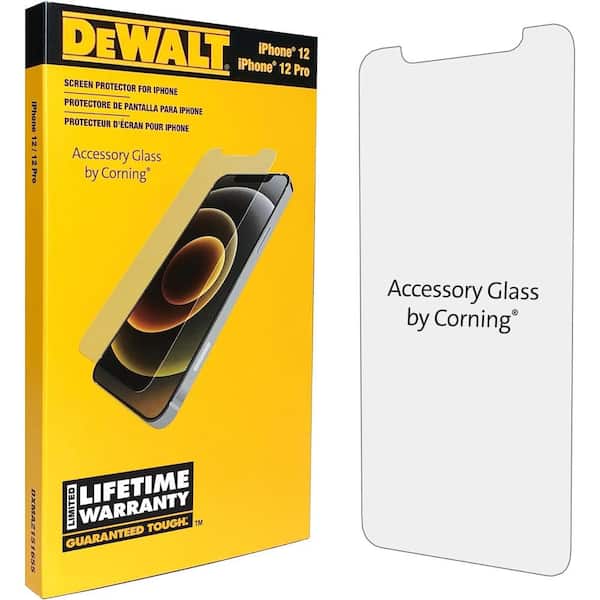 DeWalt Glass Screen Protector for iPhone 12/iPhone 12 Pro
