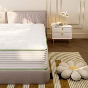 Queen Size Medium Comfort Hybrid Memory Foam 12 in. Breathable and Cooling Mattress