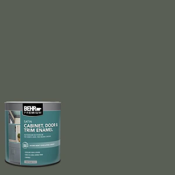BEHR PREMIUM 1 qt. #PPU10-20 Pastoral Satin Enamel Interior/Exterior Cabinet, Door & Trim Paint