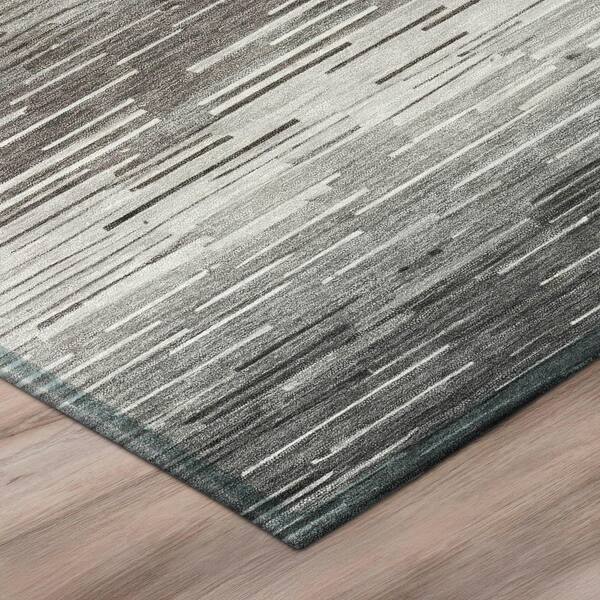 Chantille Machine Washable Indoor/Outdoor Abstract ACN2886 Taupe 10 ft. x 14 ft. Area Rug