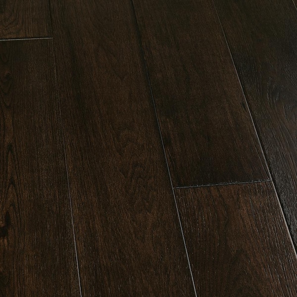 Malibu Wide Plank Hickory Wadell Creek 3/8 in. Thick x 6-1/2 in. Wide x Varying Length Click Lock Hardwood Flooring (23.64 sq. ft. / case)