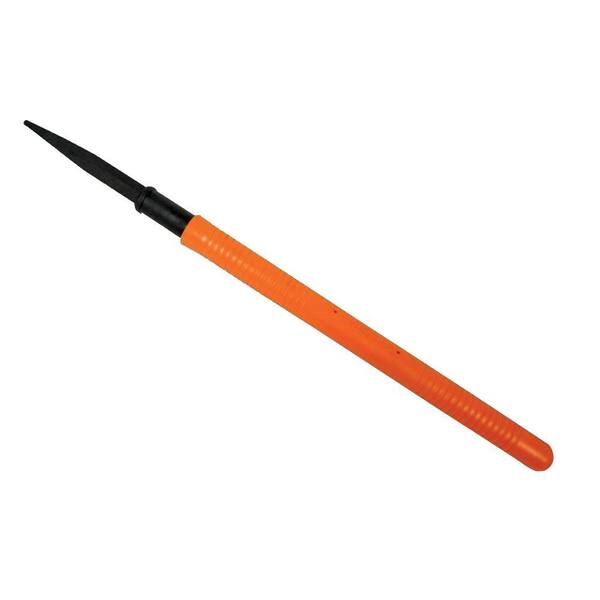 Nupla 33 in. Composite Fiberglass Pry Bar Certified Non-Conductive with Single End and Pointed