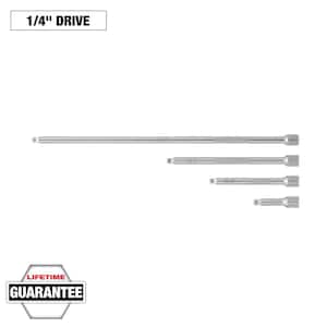 Milwaukee 3/8 in. Drive Extension Set (4-Piece) 48-22-9341 - The