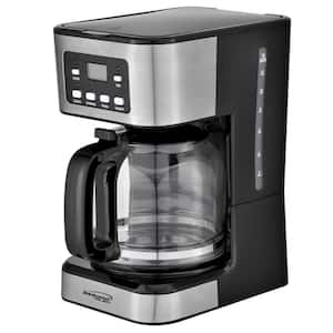 Proctor Silex 12-Cup Black Front Fill Compact Drip Coffee Maker