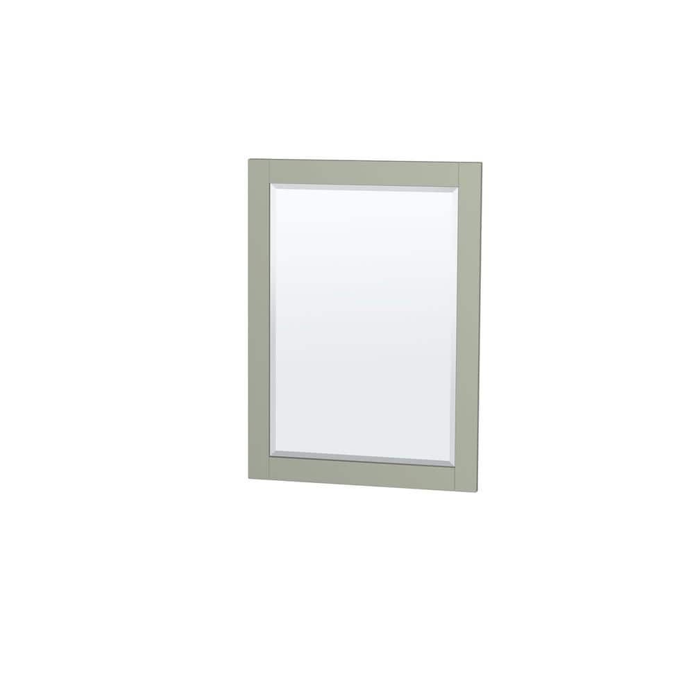 Sheffield Light Green 30" Single Vanity Base with Brushed Nickel Hardware
