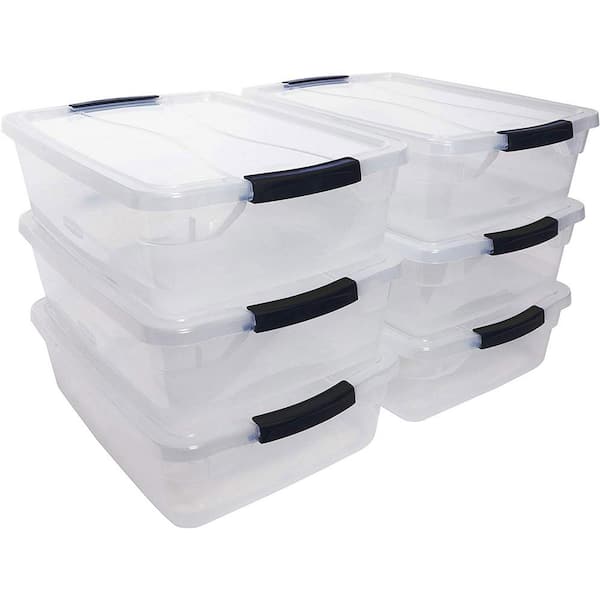  Silinx Replacement Lids Compatible with Rubbermaid Storage  Containers (4-Pack): Home & Kitchen