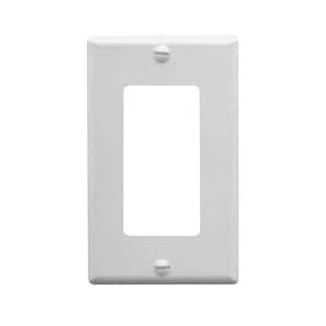 1 Gang Wall Switch Plate - White