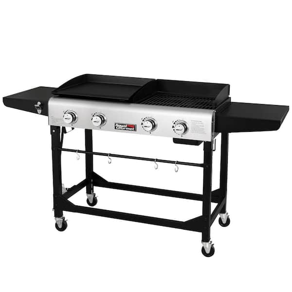 Royal Gourmet 4-Burners Portable Propane Gas Grill and Griddle