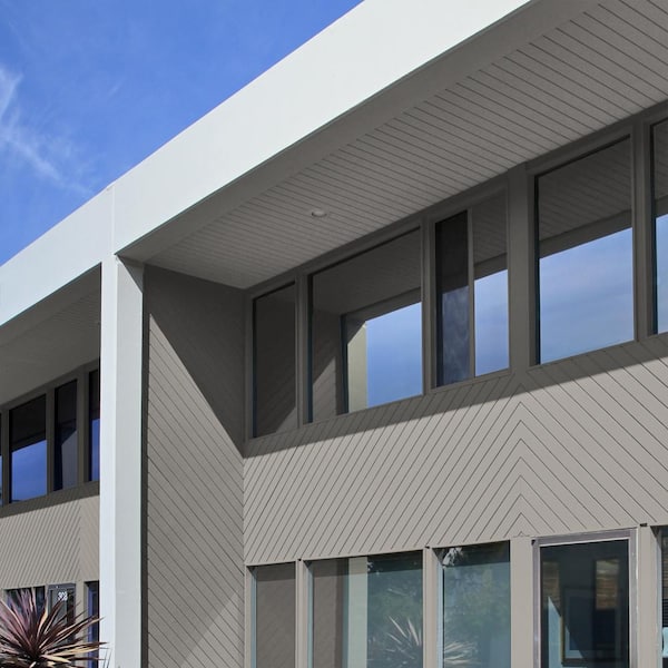5 gal. #PPU18-15 Fashion Gray Satin Enamel Exterior Paint