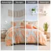 Intelligent Design Sabrina 5-Piece Orange Full/Queen Comforter Set ID10-002  - The Home Depot