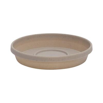 Terra Plant Saucer Tray 6 in Taupe