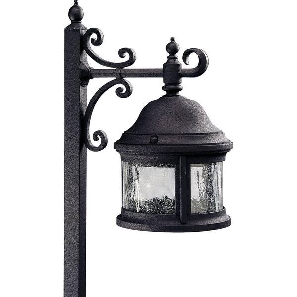 Progress Lighting 1-Light Low-Voltage Black Outdoor Pathlight