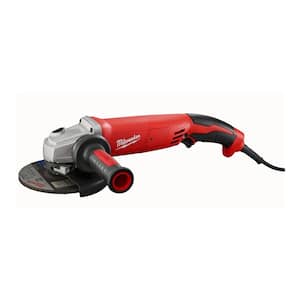 13 Amp 5 in. Small Angle Grinder with Lock-On Trigger Grip