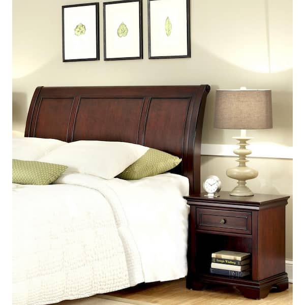 cherry california king bed sets