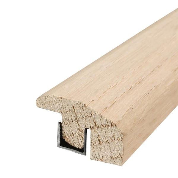 36" UNFINISHED HARDWOOD TRANS TILE/CARPET W/ANCHORS & SCREWS