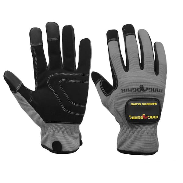 MagnoGrip Medium High Dexterity Gloves with 1-Removable Magnet (2