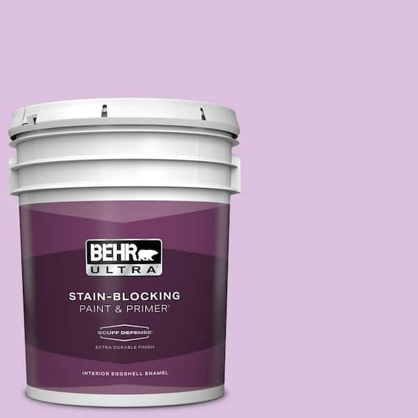 BEHR ULTRA 5 gal. #P100-3 Epiphany Extra Durable Eggshell Enamel Interior Paint & Primer