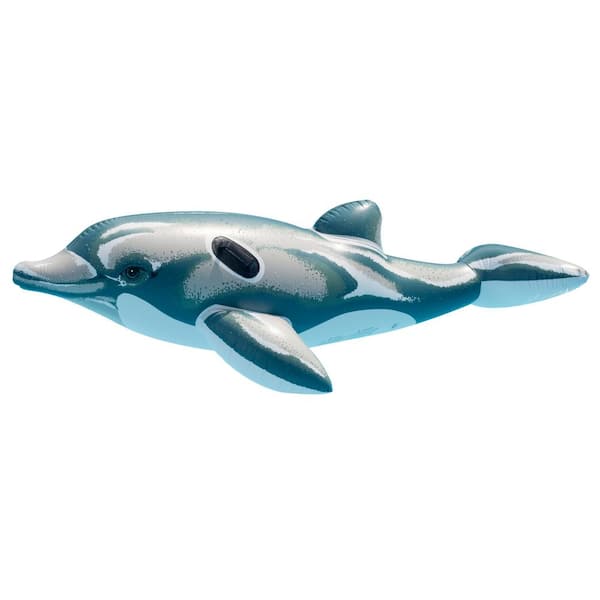 Ocean Blue Spinner Dolphin Ride-On