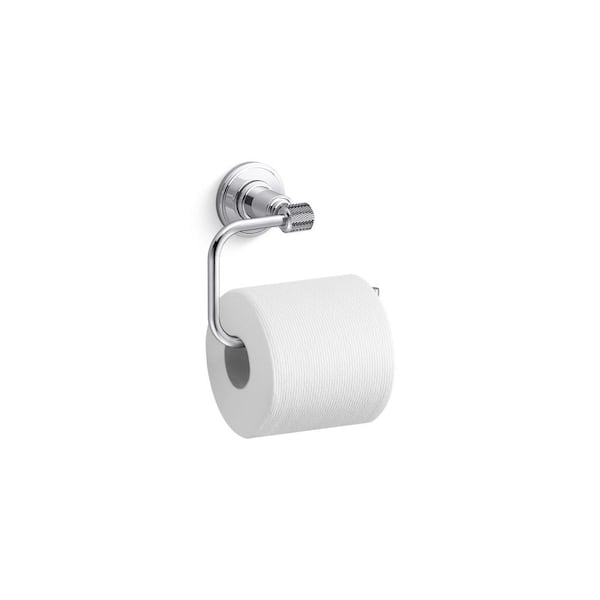 Torrington Wall Mounted Toilet Paper Holder in Polished Chrome