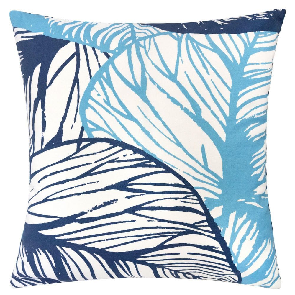 20 in. x 20 in. Red Tropical Polyester Outdoor Throw Pillow, Waterproof Square Decorative Pillow for Patio Furniture price history on PriceWatchPro