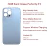Sierra Blue Back Cover Glass For IPhone 13 Pro Ax With Large Caera Hole, 334095287422 - View #5