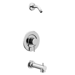 Align 1-Handle Posi-Temp Tub and Shower Faucet Trim Kit in Chrome (Valve and Shower Head Not Included)