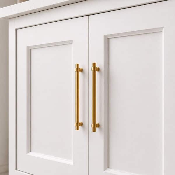 Roswell 5-1/16 in. (128mm) Brushed Gold Cabinet Bar Pull