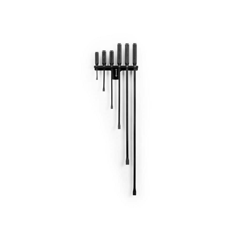 Angled End Handled Pry Bar Set with Wall Hanger, 6-Piece (8,12,17,25,36,45 in. ) price history on PriceWatchPro