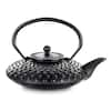 Velaze 37 oz. Japanese Antique Small Dot Cast Iron Teapot with Warmer  VLZ-TP02 - The Home Depot