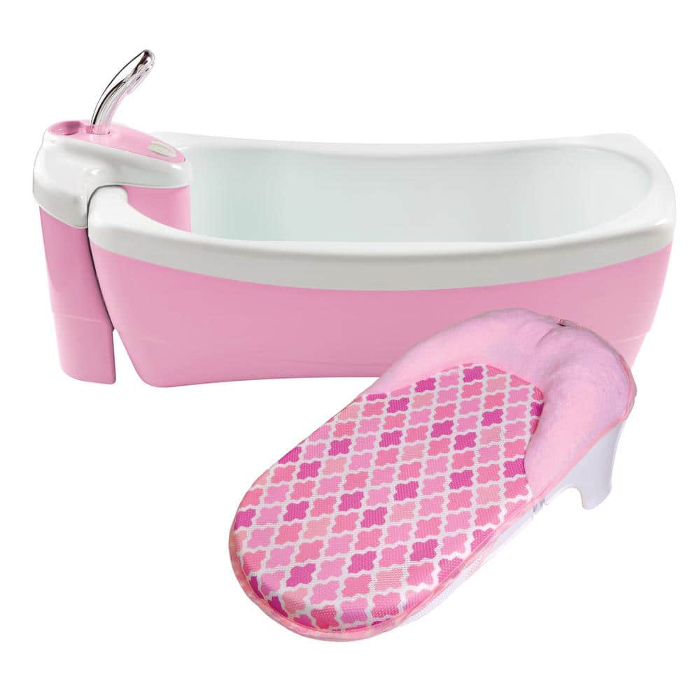 Summer Infant Pink Lil Luxuries, Pink Infant Bathtub