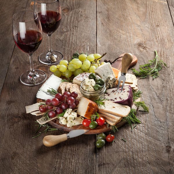 Rustic Farmhouse: Gourmet Cheese Knives by Twine (Set of 4)