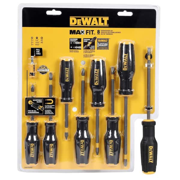 Combination MAXFIT Screwdriver Set (8-Piece)