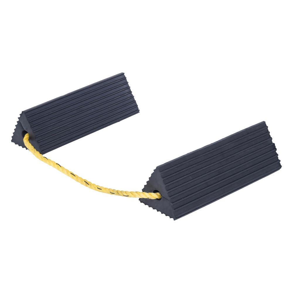 6 in. x 18 in. Rubber Airline Wheel Chock With Rope price history on PriceWatchPro