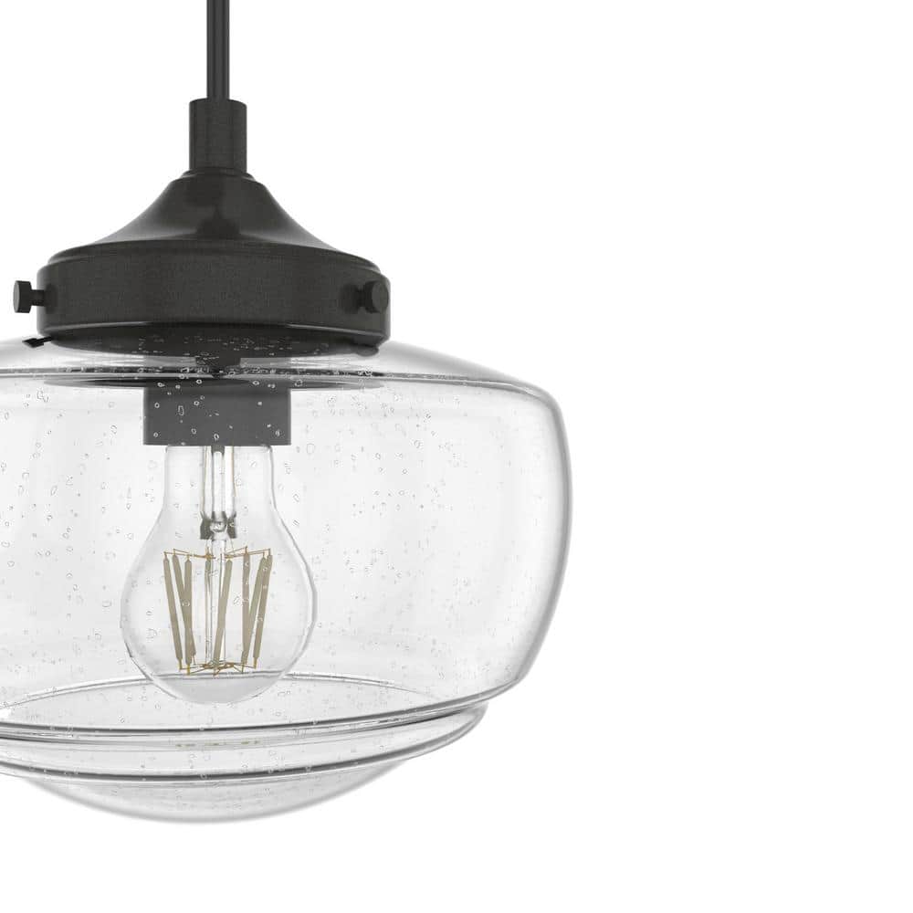 Noble Bronze 3-Light Schoolhouse Cluster Pendant