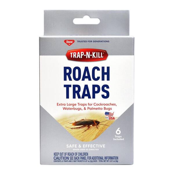 ENOZ Trap-N-Kill Cockroach Traps (Case of 2)-ET4400.2Q - The Home Depot