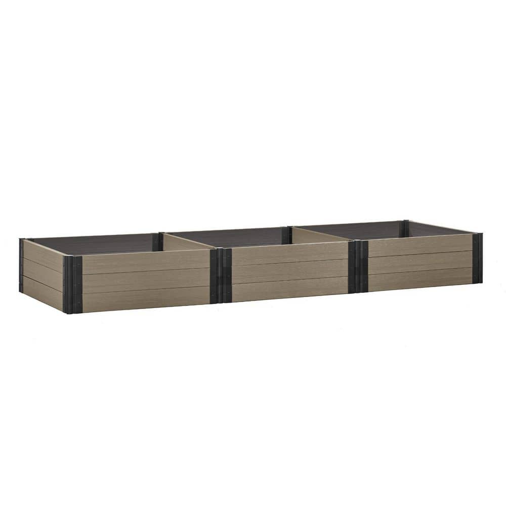 River Birch GardenBlox Composite Raised Garden Bed 144 in. L x 48 in. W x 16.50 in. H price history on PriceWatchPro