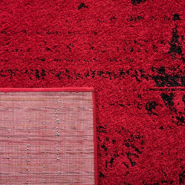 AFG Rug ラグ（RED）Landscape Products Red Afghan Rug, Rustic Carpet, 5x8 Rug, Bedroom Rug, Decorative