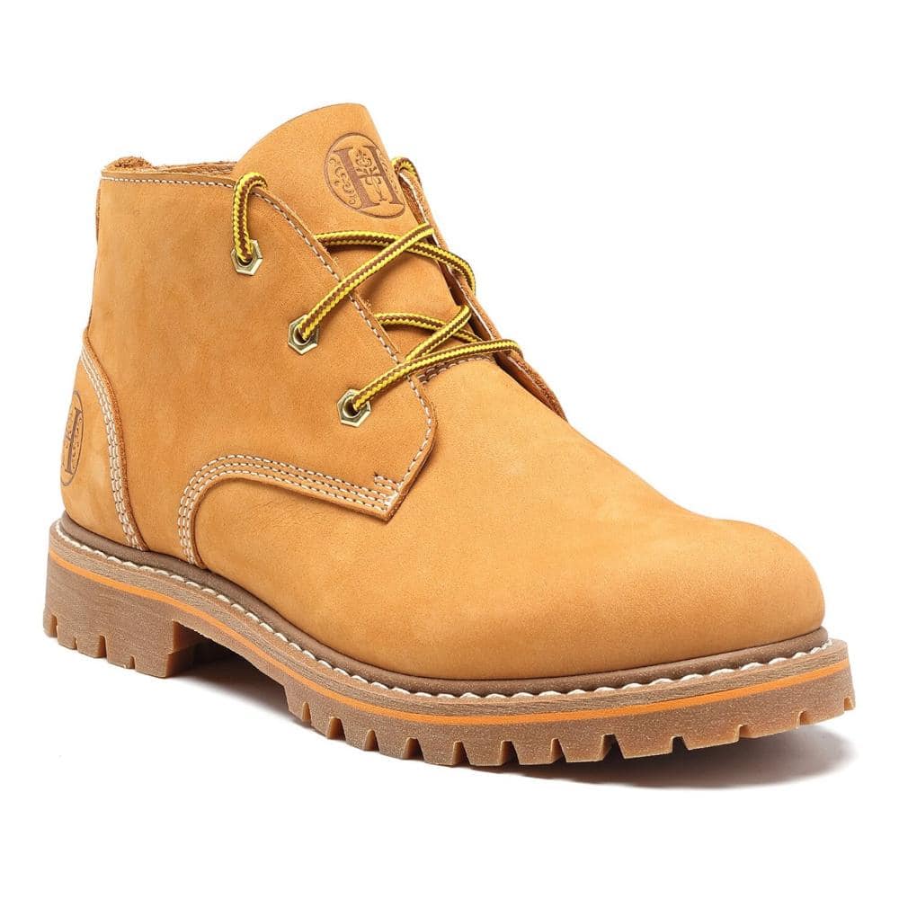 Men's 4.7 in. Nubuck Leather Soft Toe Slip-Resistant EH Rated Work Boots H82103 - Wheat price history on PriceWatchPro