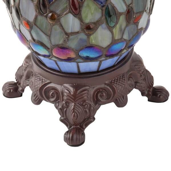 stained glass egg lamp