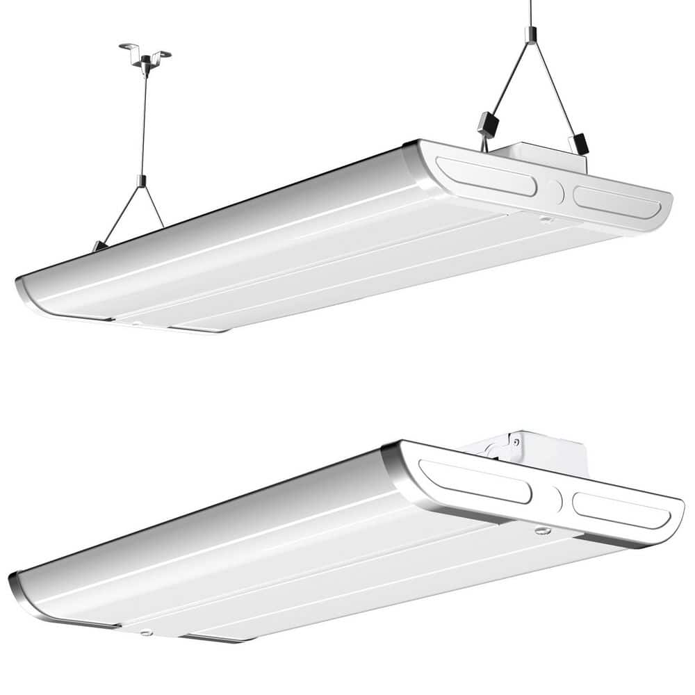2 ft. LED High Bay Shop Light, White 200W 28000LM 5000K for Warehouse Works