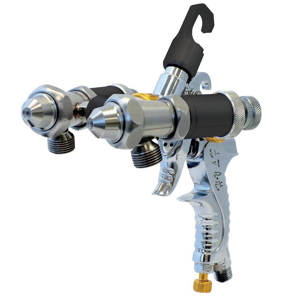Tools Spray Guns dualhead spray gun chrome painting solution PE spray