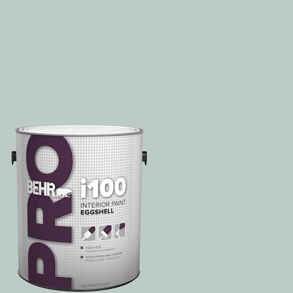 BEHR PRO 1 gal. #HDC-CL-23 Soothing Spring Eggshell Interior Paint