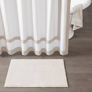 Marshmallow Ivory 20 in. x 30 in. Bath Mat