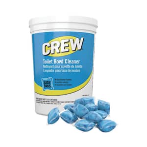 6.3 lbs. Pleasant Scent Crew Easy Pak Toilet Bowl Cleaner Tablets Packet (90/tub, 2 Tubs/Carton)
